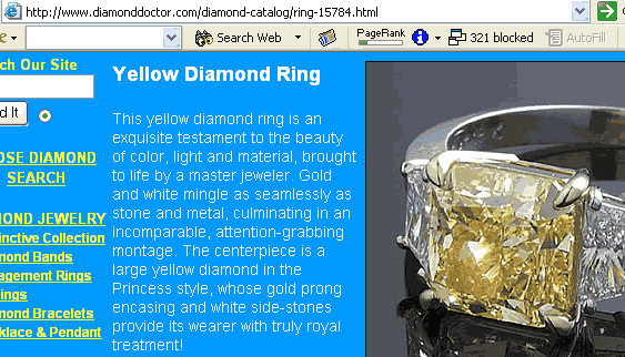 Jewelry Pieces, Items, Product Descriptions